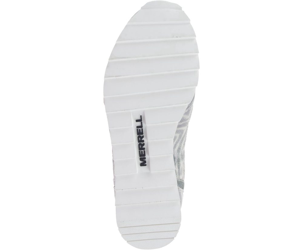 Tenis Senhora - Merrell Alpine Tie Dye Suede - Branco/Pretas - JDF412578